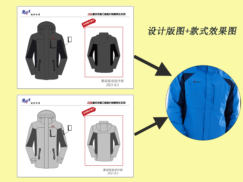 定制冲锋衣工作服 定制冲锋衣工作服