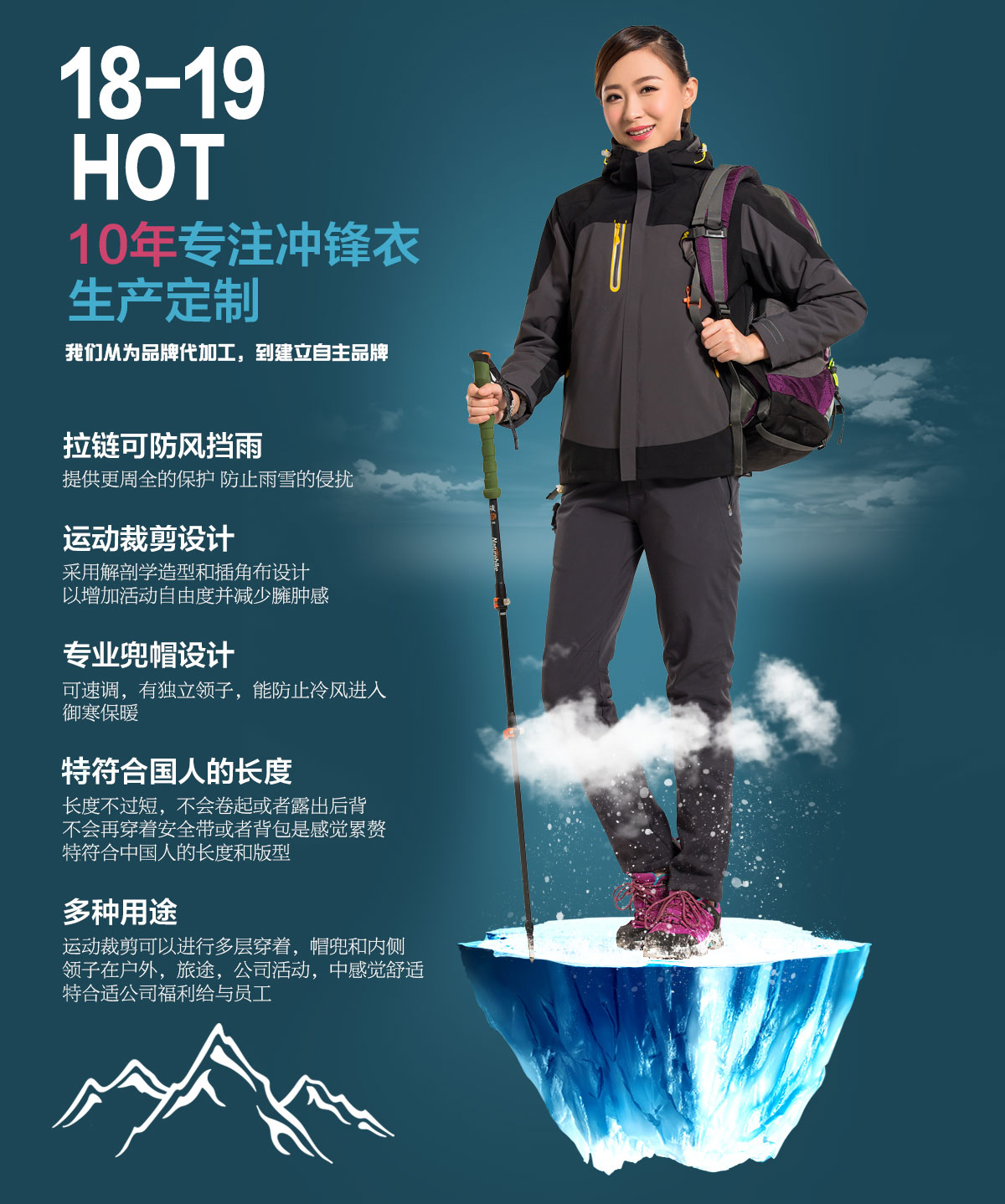 定做冲锋衣 定做冲锋衣
